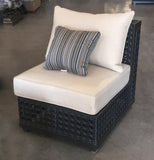 AFD Home Outdoor Sofa Monterey Outdoor Armless Single Seater