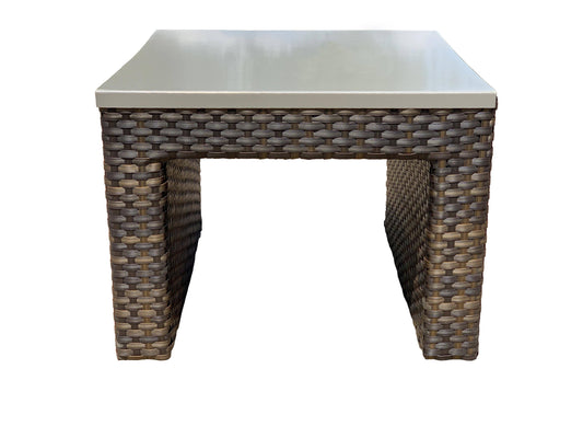AFD Home Outdoor Table Panorama Red End Table