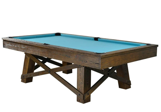 AFD Home Pool Table 8ft Ashwood Slate Luxury Pro Pool Table Traditional Billiard Game Table