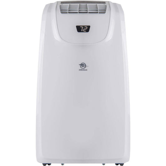 AireMax Portable Air Conditioners AireMax Portable Air Conditioner with Remote Control for Rooms up to 500 Sq. Ft., White
