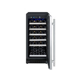 Allavino Wine & Beverage Centers FlexCount Series 15" 30-Bottle Single Zone Wine Refrigerator - VSWR30-1SR20