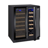 Allavino Wine & Beverage Centers FlexCount Series 36-Bottle Dual Zone 2-Door Wine Refrigerator - VSWR36-2BF20