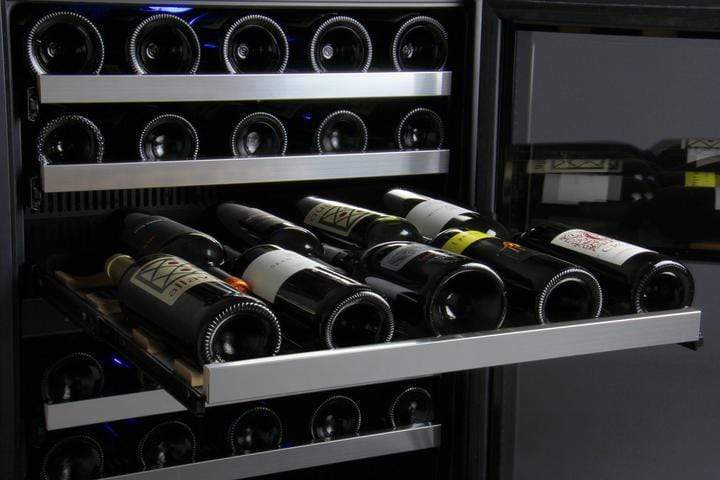Allavino Wine & Beverage Centers FlexCount Series 56 Bottle Dual Zone Wine Refrigerator - VSWR56-2SR20
