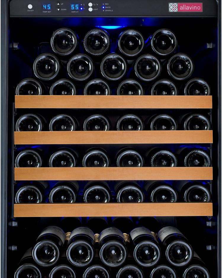 Allavino Wine & Beverage Centers Right Hinge FlexCount Series 177 Bottle Single Zone Wine Refrigerator - VSWR177-1BR20