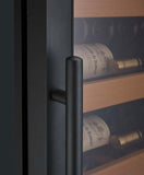 Allavino Wine & Beverage Centers Vite Series 115 Bottle Single Zone Wine Refrigerator - Black Cabinet and Door - YHWR115-1BR20