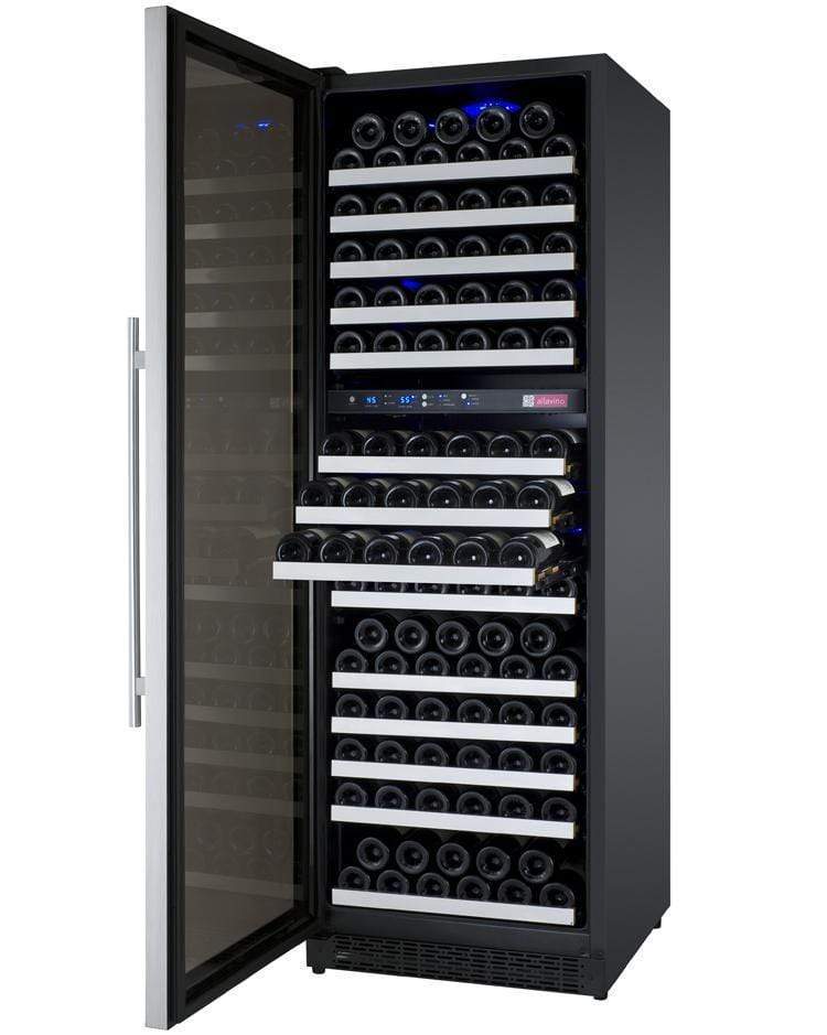 Allavino Wine Refrigerators Built in and Free Standing FlexCount Series 172 Bottle Dual Zone Wine Refrigerator