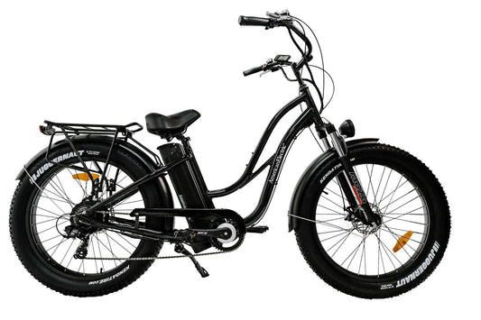 American Electric Electric Bike Black / Step-thru American Electric - Steller 2021 Fat Tire Electric Bicycle