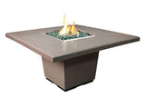 American Fyre Designs American Fyre Designs - 29 Inch Cosmopolitan Square Dining Firetable with Knob Valve, Smoke, Natural