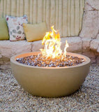 American Fyre Designs Fire Bowl American Fyre Designs - 36 Inch Round Fire Bowl with AWEIS Valve, Sedona, Natural Gas