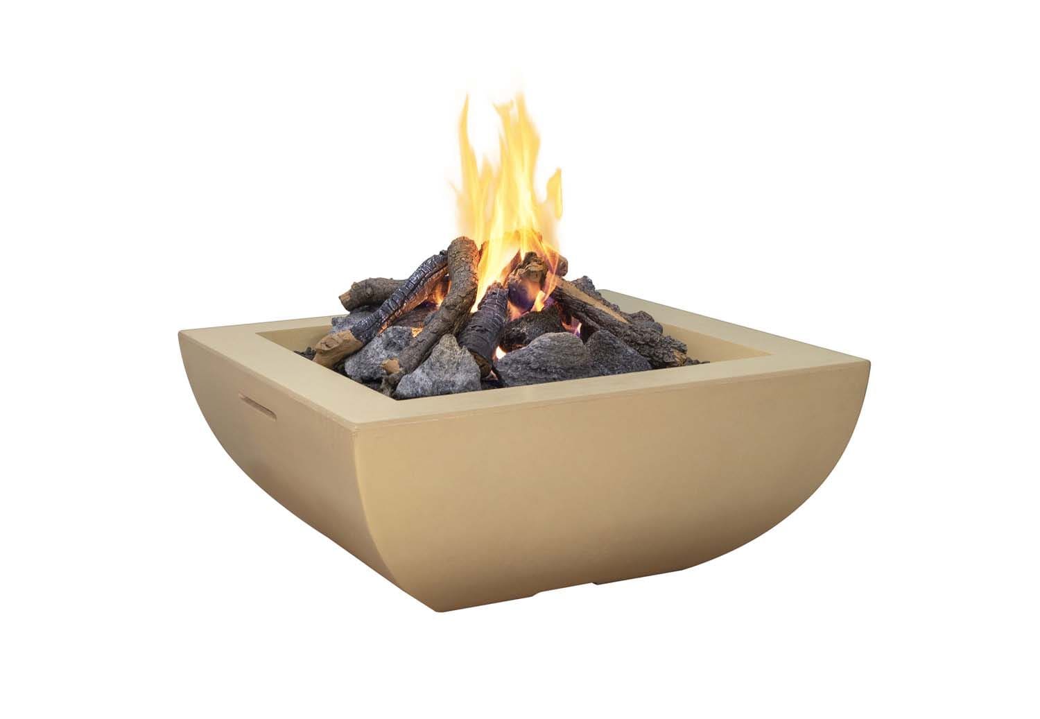 American Fyre Designs Fire Bowl American Fyre Designs - Bordeaux Square Fire Bowl, 36-Inch