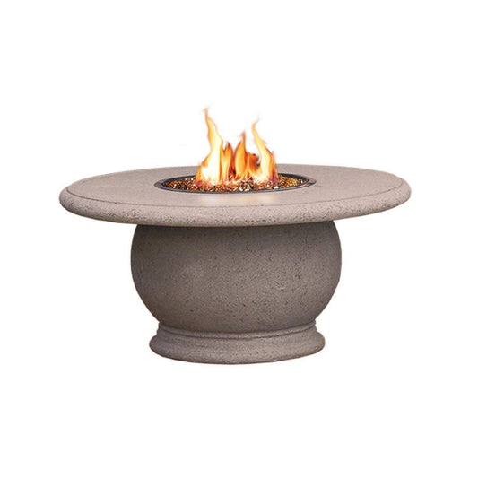American Fyre Designs Fire Table American Fyre Designs - 24 Inch Round Amphora Firetable with Concrete Table Top