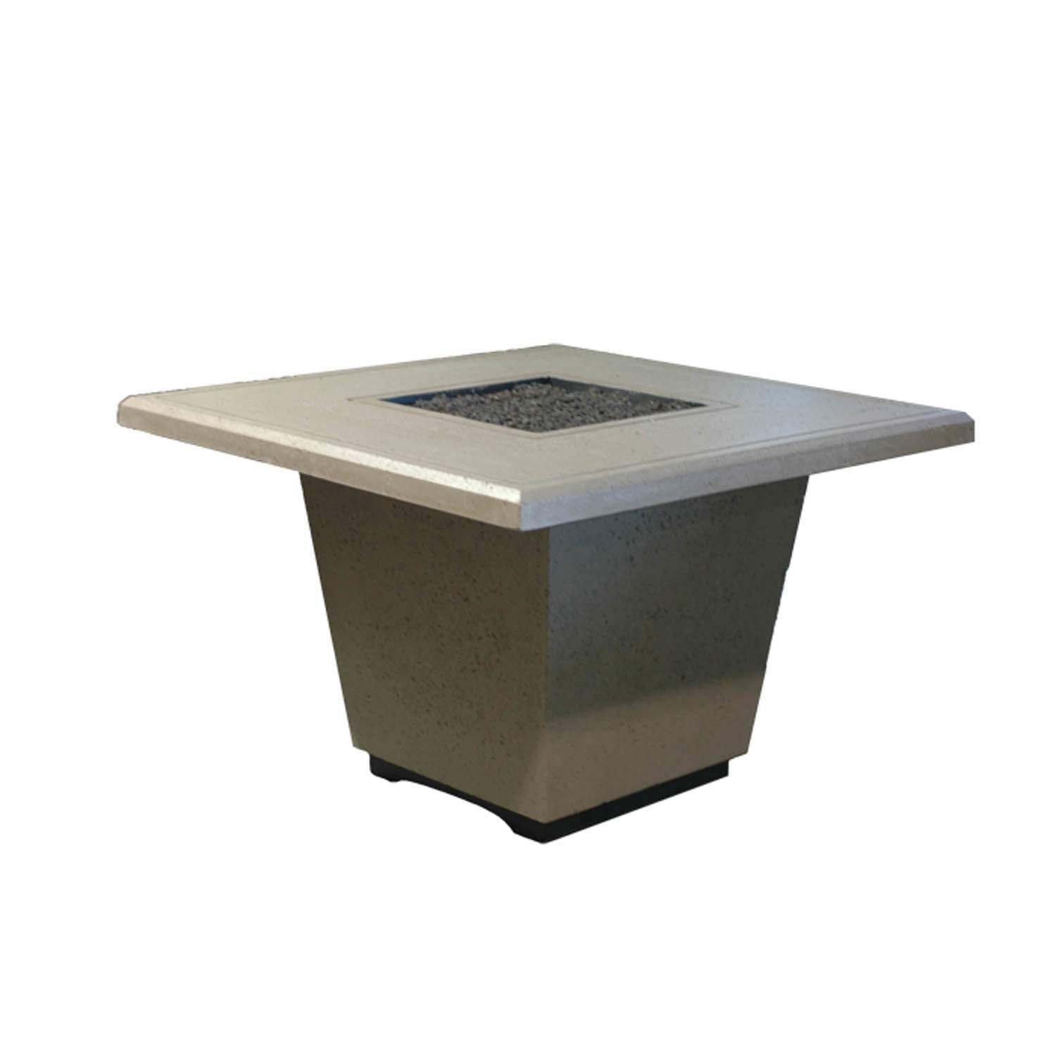 American Fyre Designs Fire Table American Fyre Designs - Cosmopolitan Chat Height Fire Table, Square