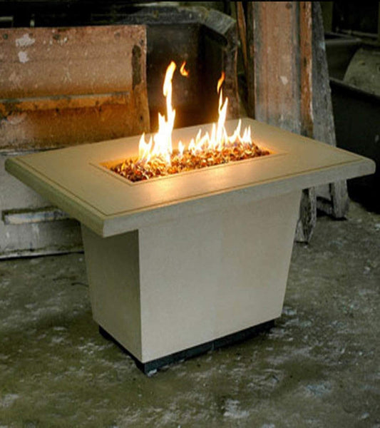 American Fyre Designs Fire Table American Fyre Designs - Cosmopolitan Rectangle Gas Fire Table