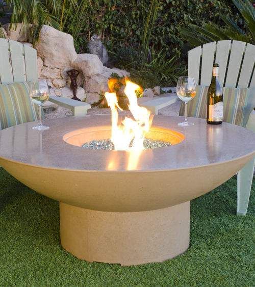 American Fyre Designs Fire Table American Fyre - Designs Lotus Chat Height Fire Table