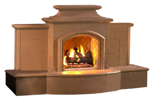 American Fyre Designs GAS OUTDOOR FIREPLACES American Fyre Designs - Grand Mariposa Outdoor Gas Fireplace | 868
