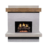 American Fyre Designs Outdoor Fireplace American Fyre Designs - Brooklyn Smooth Outdoor Gas Fireplace