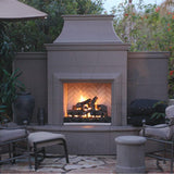 American Fyre Designs Outdoor Fireplace American Fyre Designs - Grand Petite Cordova Outdoor Gas Fireplace