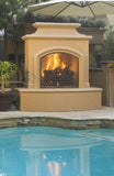 American Fyre Designs Outdoor Fireplace American Fyre Designs Mariposa 63-Inch Outdoor Fireplace