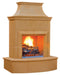 American Fyre Designs Outdoor Fireplace American Fyre Designs - Petite Cordova Outdoor Gas Fireplace