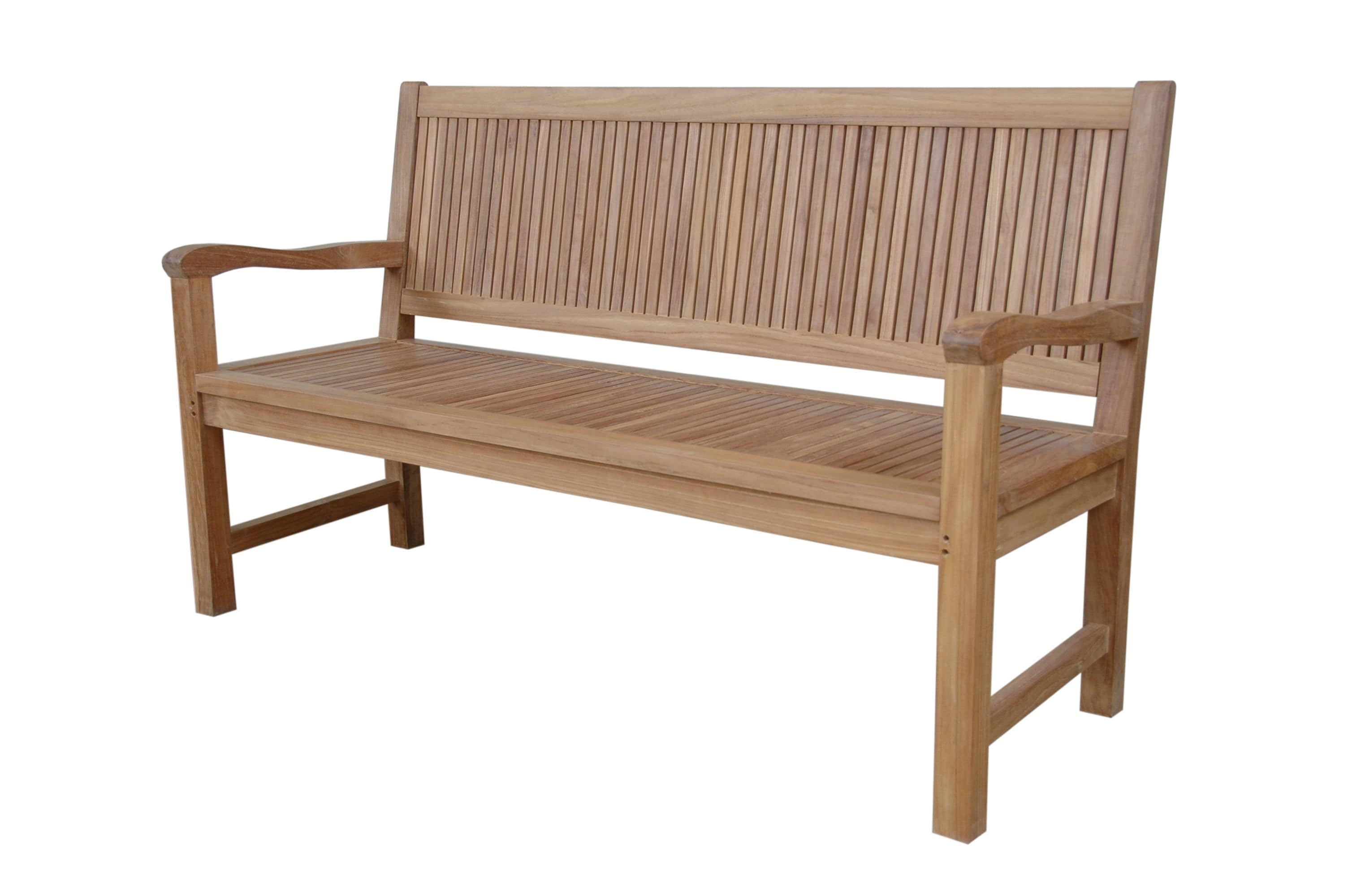 Anderson Teak Outdoor Bench Anderson Teak Chester 3-Seater Bench