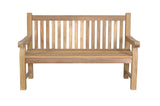 Anderson Teak Outdoor Bench Anderson Teak Devonshire 3-Seater Extra Thick Bench