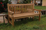Anderson Teak Outdoor Bench Anderson Teak Devonshire 3-Seater Extra Thick Bench