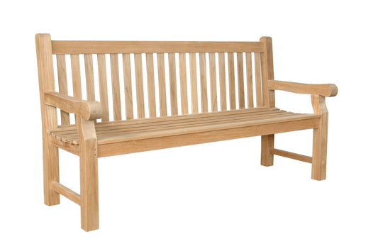 Anderson Teak Outdoor Bench Anderson Teak Devonshire 4-Seater Extra Thick Bench