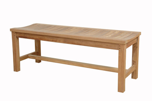 Anderson Teak Outdoor Bench Anderson Teak Madison 48" Backless Bench