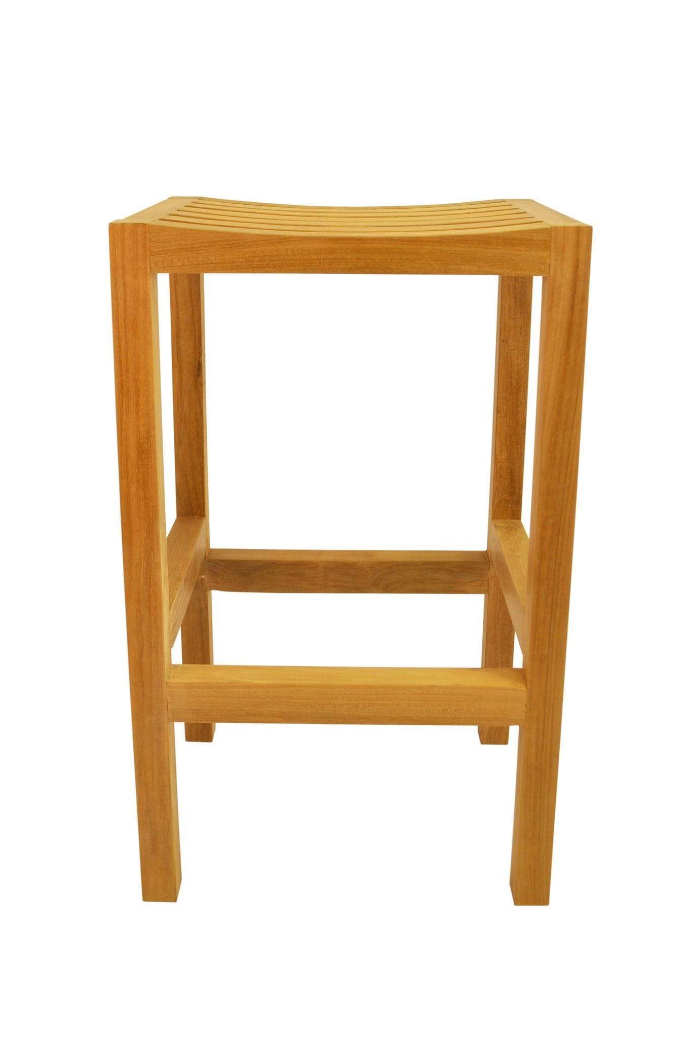 Anderson Teak Outdoor Chairs Anderson Teak New Montego Backless Bar Chair
