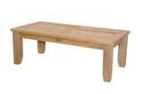 Anderson Teak Outdoor Coffee Table Anderson Teak Luxe Rect. Coffee Table