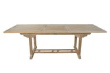 Anderson Teak Outdoor Dining Table Anderson Teak Bahama 8-Foot Rectangular Extension Table