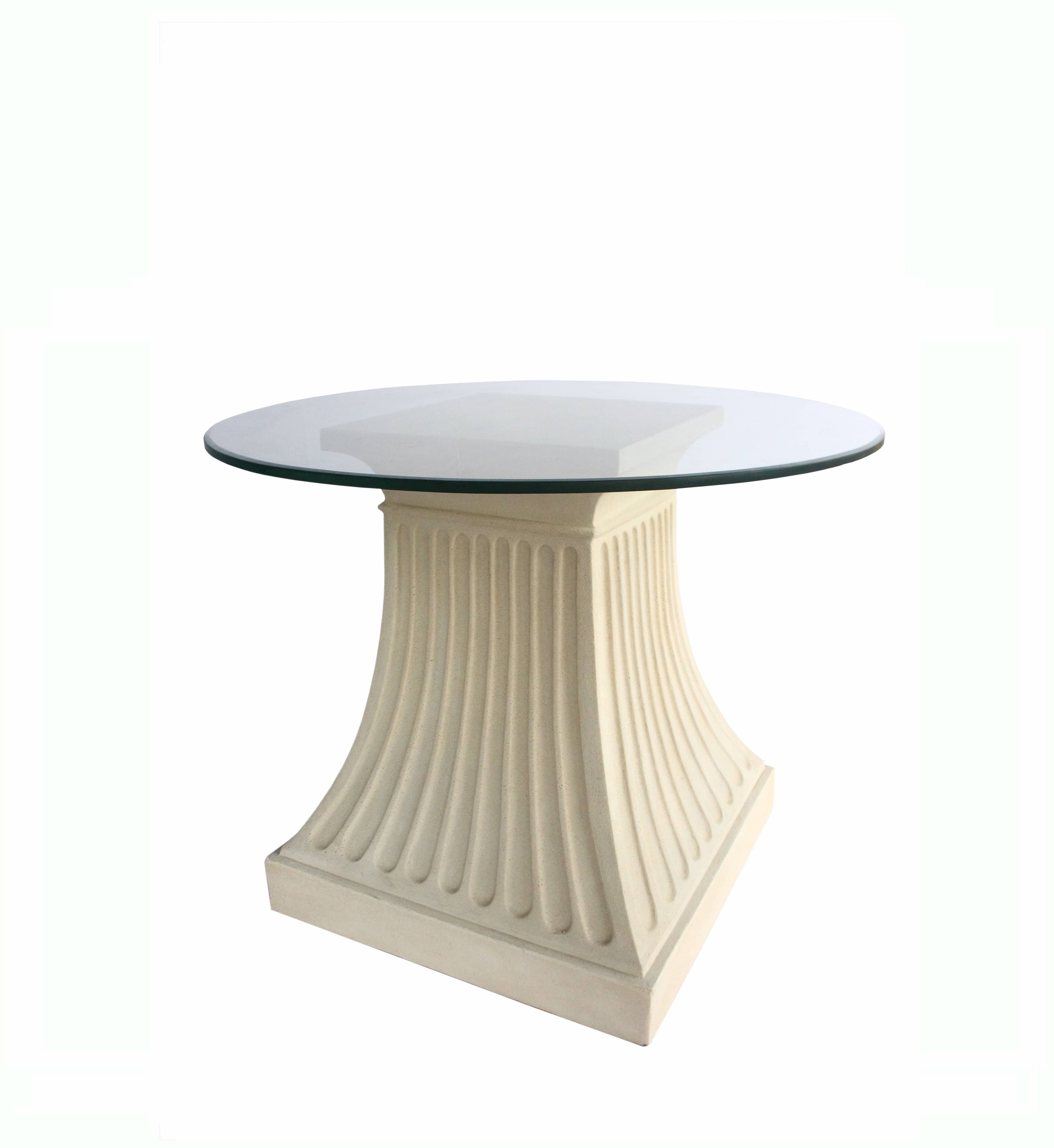 Anderson Teak Outdoor Dining Table Anderson Teak Fluted Dining Table
