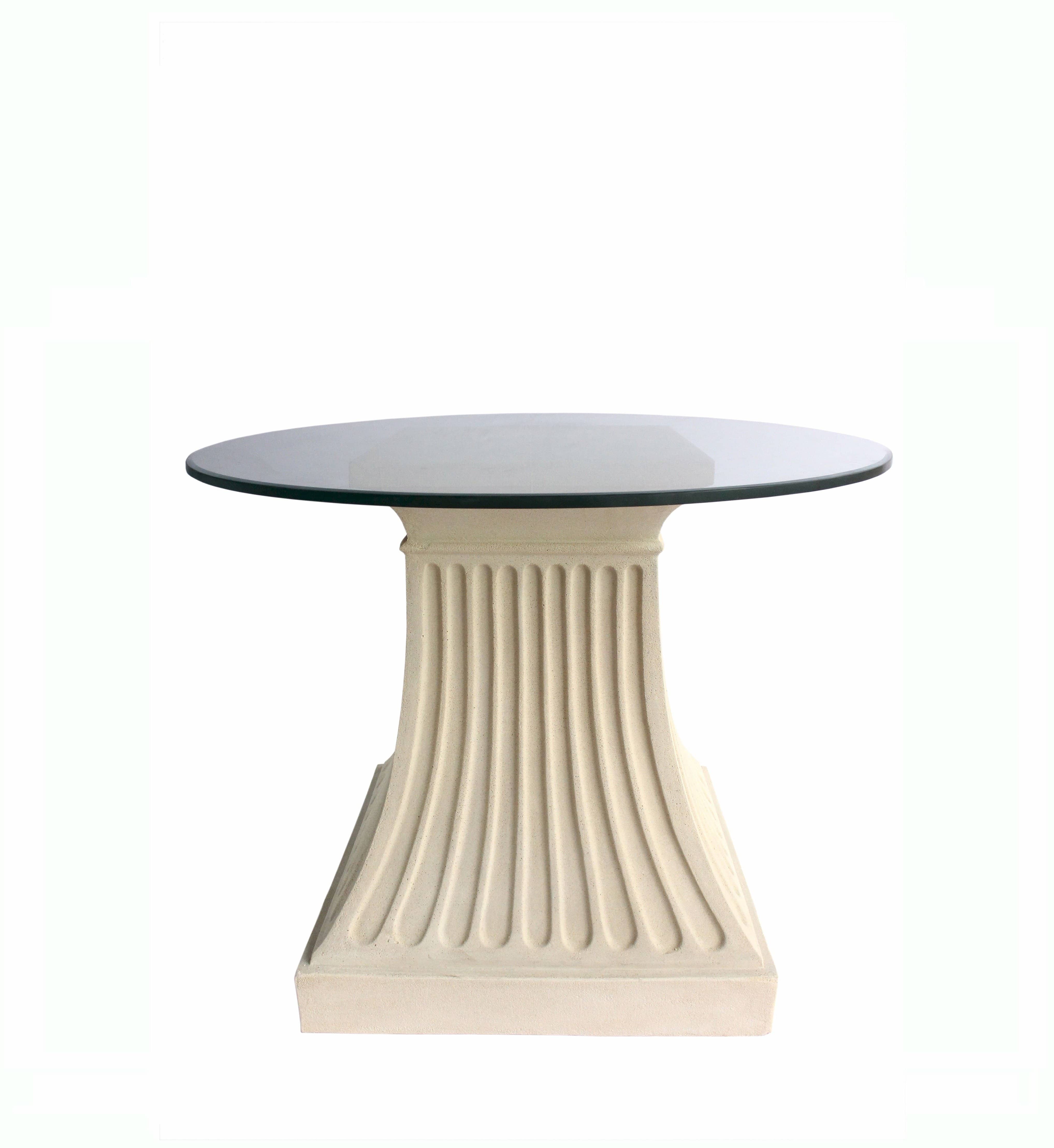 Anderson Teak Outdoor Dining Table Anderson Teak Fluted Dining Table