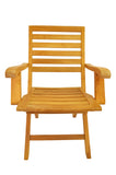 Anderson Teak Outdoor Folding Chairs Anderson Teak Andrew Folding Armchair (sell & price per 2 chairs only)