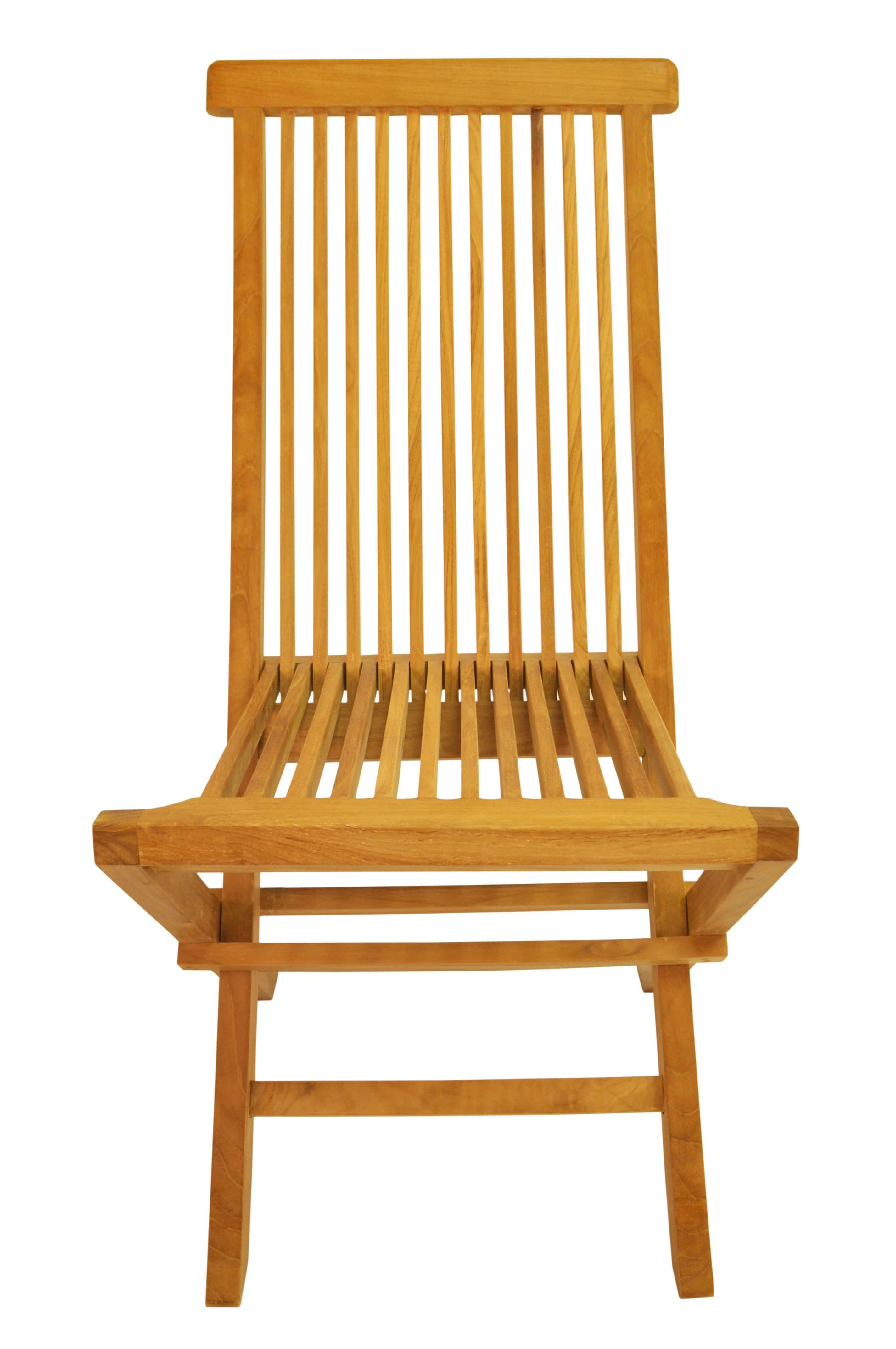 Anderson Teak Outdoor Folding Chairs Anderson Teak Classic Folding Chair (sell & price per 2 chairs only)