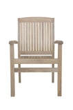 Anderson Teak Outdoor Folding Chairs Anderson Teak Sahara Stackable Dining Armchair