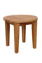 Anderson Teak Outdoor Side Table Anderson Teak Brianna 20" Round Side Table