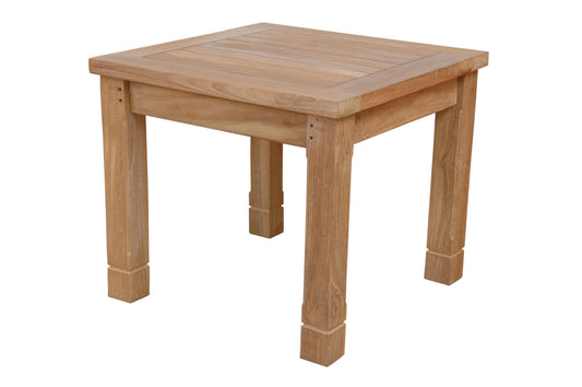 Anderson Teak Outdoor Side Table Anderson Teak SouthBay Square Side Table