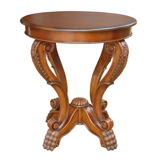 Anderson Teak Outdoor Side Table Anderson Teak Victorian Claw Feet Side Table