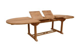 Anderson Teak Outdoor Table Anderson Teak Bahama 117" Oval Extension Table w/ Double Extensions