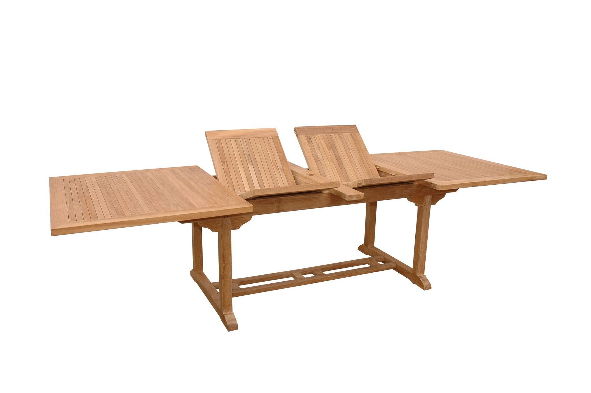 Anderson Teak Outdoor Table Anderson Teak Valencia 117" Rectangular Table w/ Double Extensions