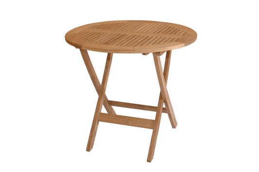 Anderson Teak Outdoor Table Anderson Teak Windsor 31" Round Picnic Folding Table