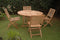 Anderson Teak Outdoor Teak Dining Set Anderson Teak Andrew Butterfly Folding 5-pieces Dining Set