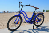 AnyWhere Bikes E-Bikes Playa Cruiser - Electric Beach Cruiser - Low Step Through