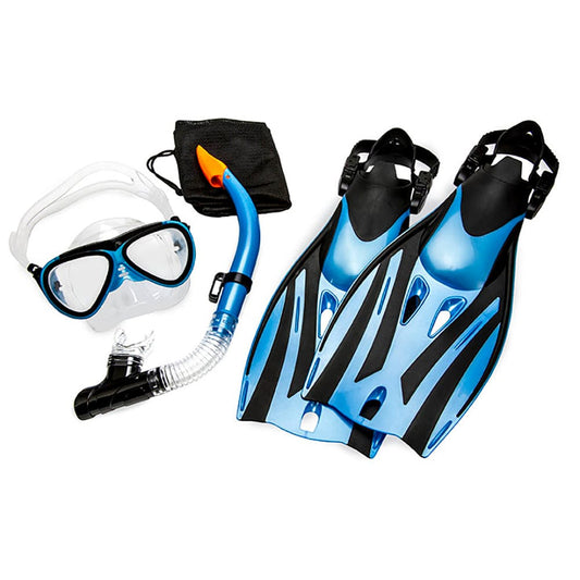 Aqua Leisure Accessories Aqua Leisure Ion Junior 5-Piece Dive Set - Ages 7+ Childrens Size 9.5-13.5 [DPX5976S1L]