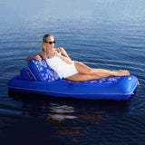 Aqua Leisure Floats Aqua Leisure Supreme Convertible Lounge Ripstop Hawaiin Wave [APL16997P2]