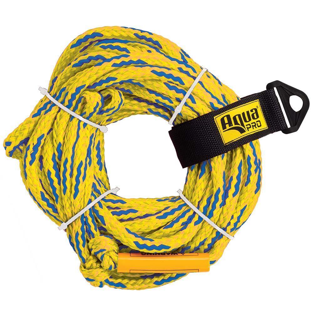 Aqua Leisure Towable Ropes Aqua Leisure 4-Person Floating Tow Rope - 4,100lb Tensile - Yellow [APA20452]