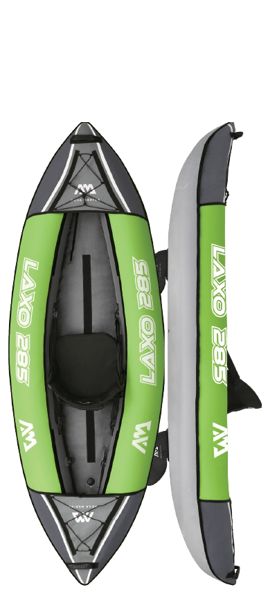 Aqua Marina Inflatable Kayak Aqua Marina - Laxo-285 Leisure Kayak-1 person. Inflatable deck. Kayak paddle included.