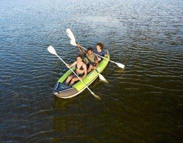 Aqua Marina Inflatable Kayak Aqua Marina - Laxo-380 Leisure Kayak-3 person. Inflatable deck. Kayak paddle x2. Kayak seat x3.