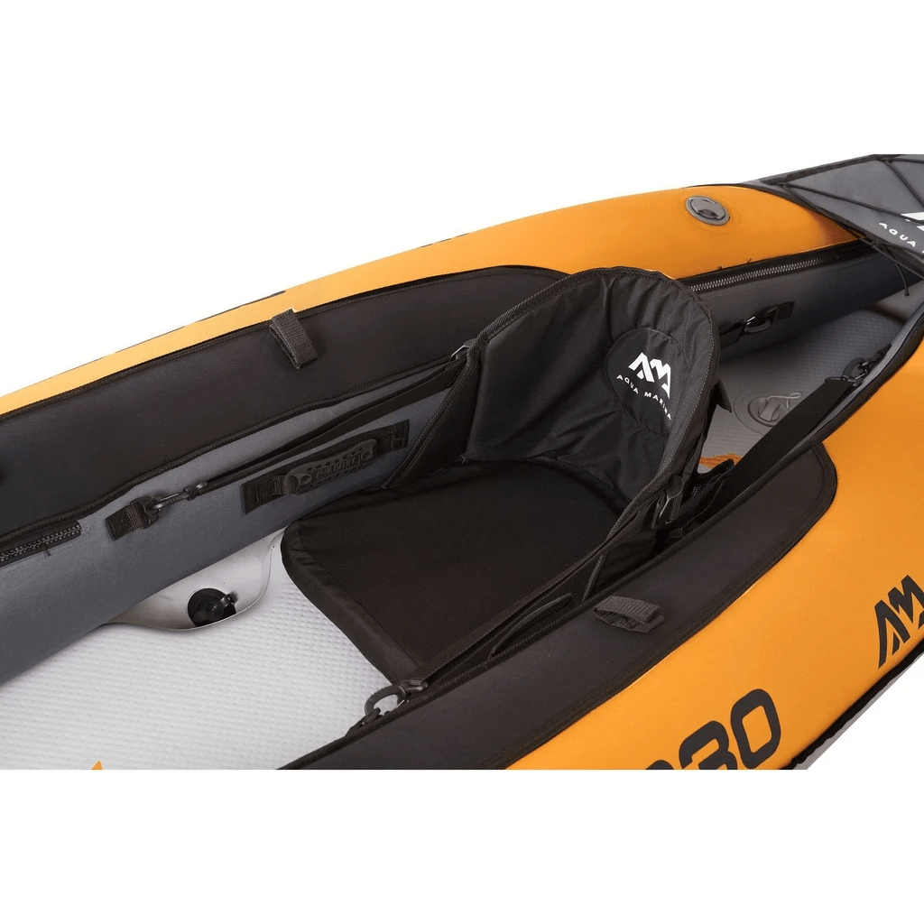 Aqua Marina Inflatable Kayak Aqua Marina - Memba-330 Professional Kayak 1-person. DWF Deck. Kayak paddle included.